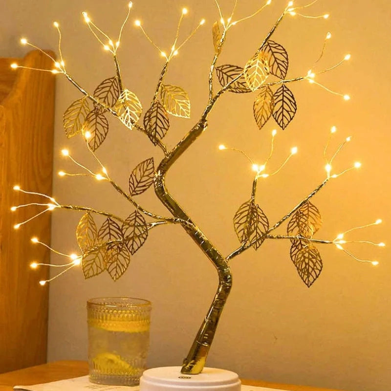 Árbol de Hojas Doradas - Lumia Estudio
