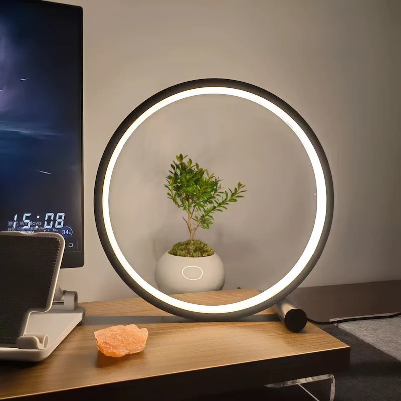 Halo Lámpara de Mesita de Noche - Lumia Estudio