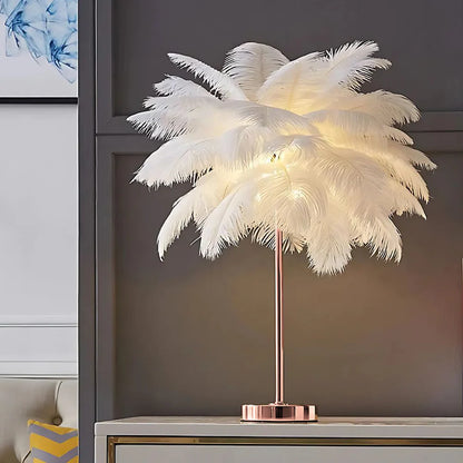 Palmera de Plumas Luminosa - Lumia Estudio