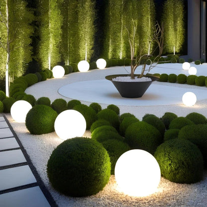 Esfera Luminosa de Jardín - Lumia Estudio