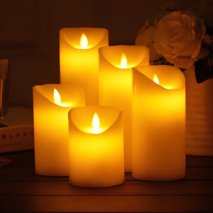 Velas Bloque Sin Llama - Lumia Estudio