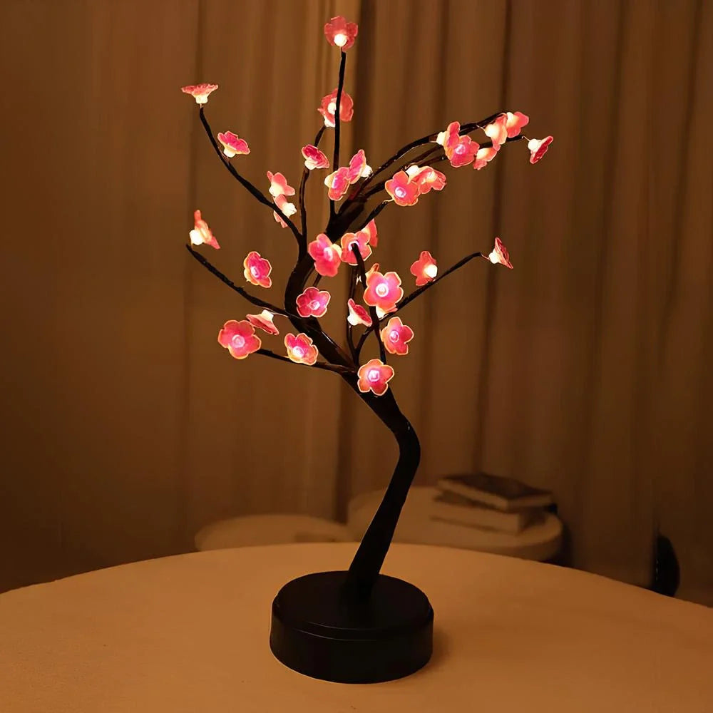 Flor de Ciruelo Luminosa - Lumia Estudio
