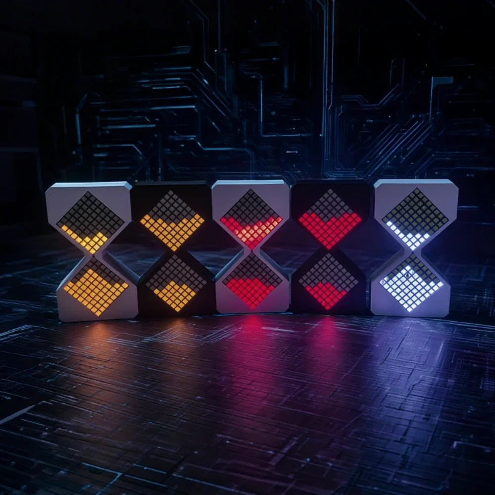 ChronoPixel™ Reloj de Arena Luminoso - Lumia Estudio