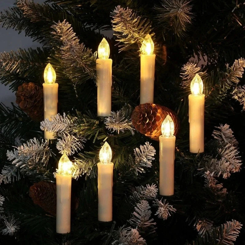 Velas Navideñas con Clip Inalámbricas - Lumia Estudio