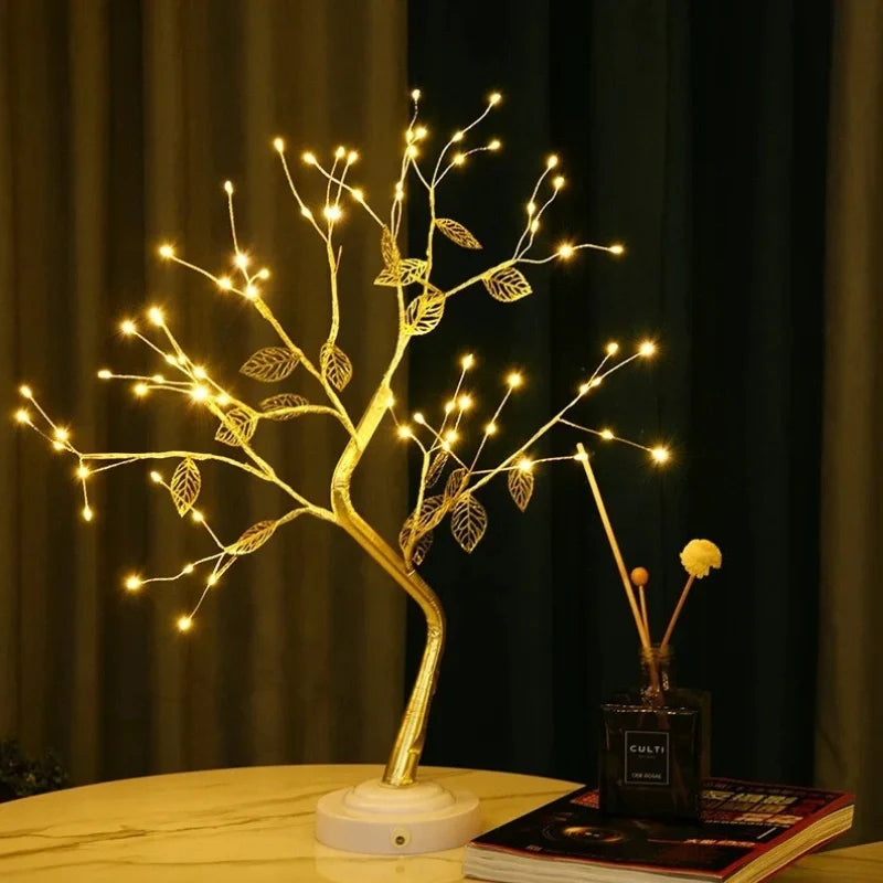 Árbol de Hojas Doradas - Lumia Estudio