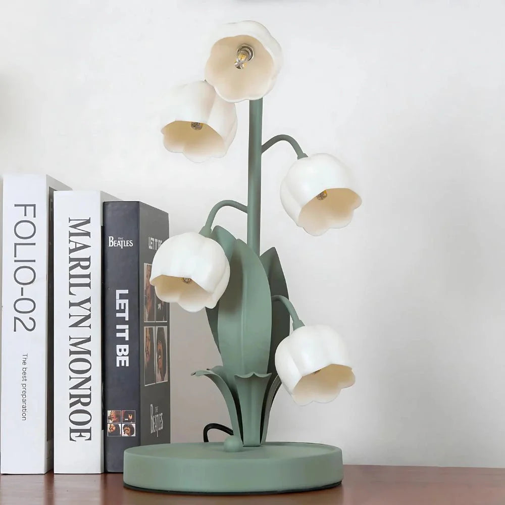 Lámpara Orquídea Campana - Lumia Estudio