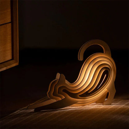 WildCraft™ Lámpara Animal de Madera - Lumia Estudio