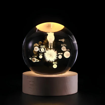 Bola de Cristal Luminosa - Lumia Estudio