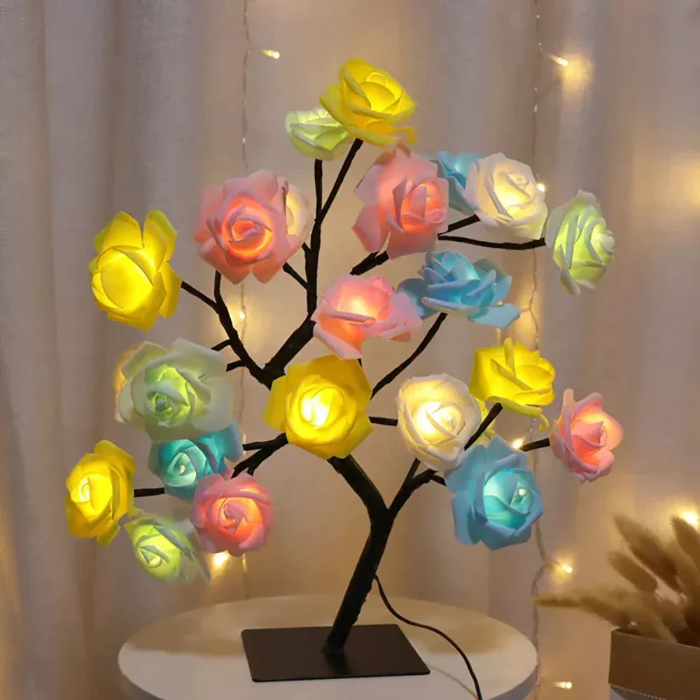Árbol de Rosas Luminoso - Lumia Estudio