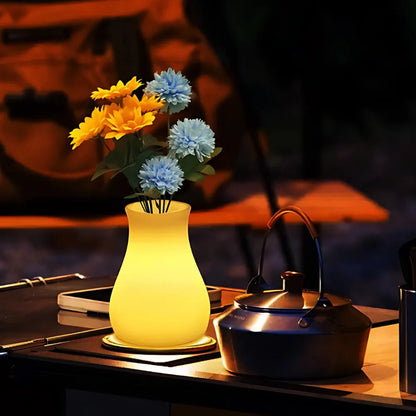 FloraGlow™ Jarrón Luminoso - Lumia Estudio