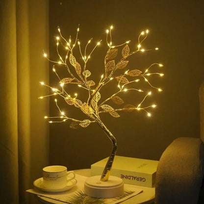 Árbol de Hojas Doradas - Lumia Estudio