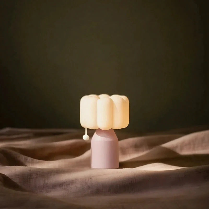 PuffGlow™ Lámpara de Mesa - Lumia Estudio