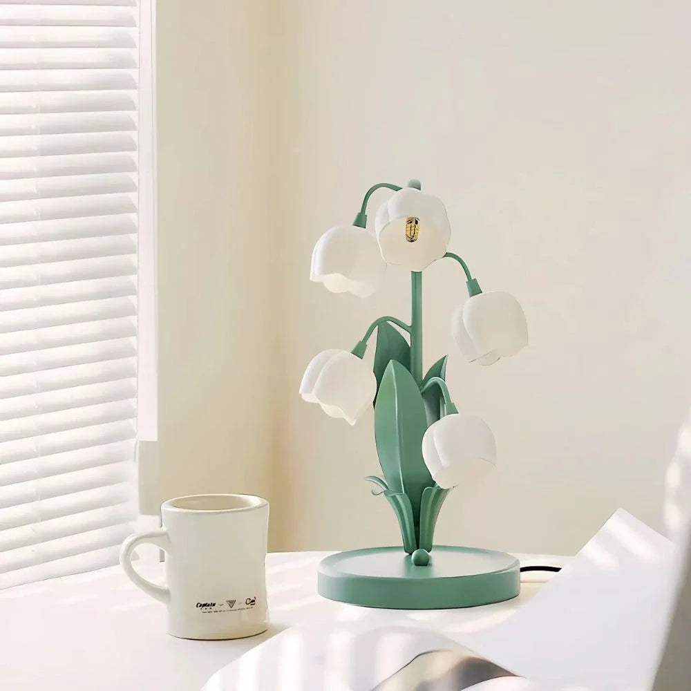 Lámpara Orquídea Campana - Lumia Estudio