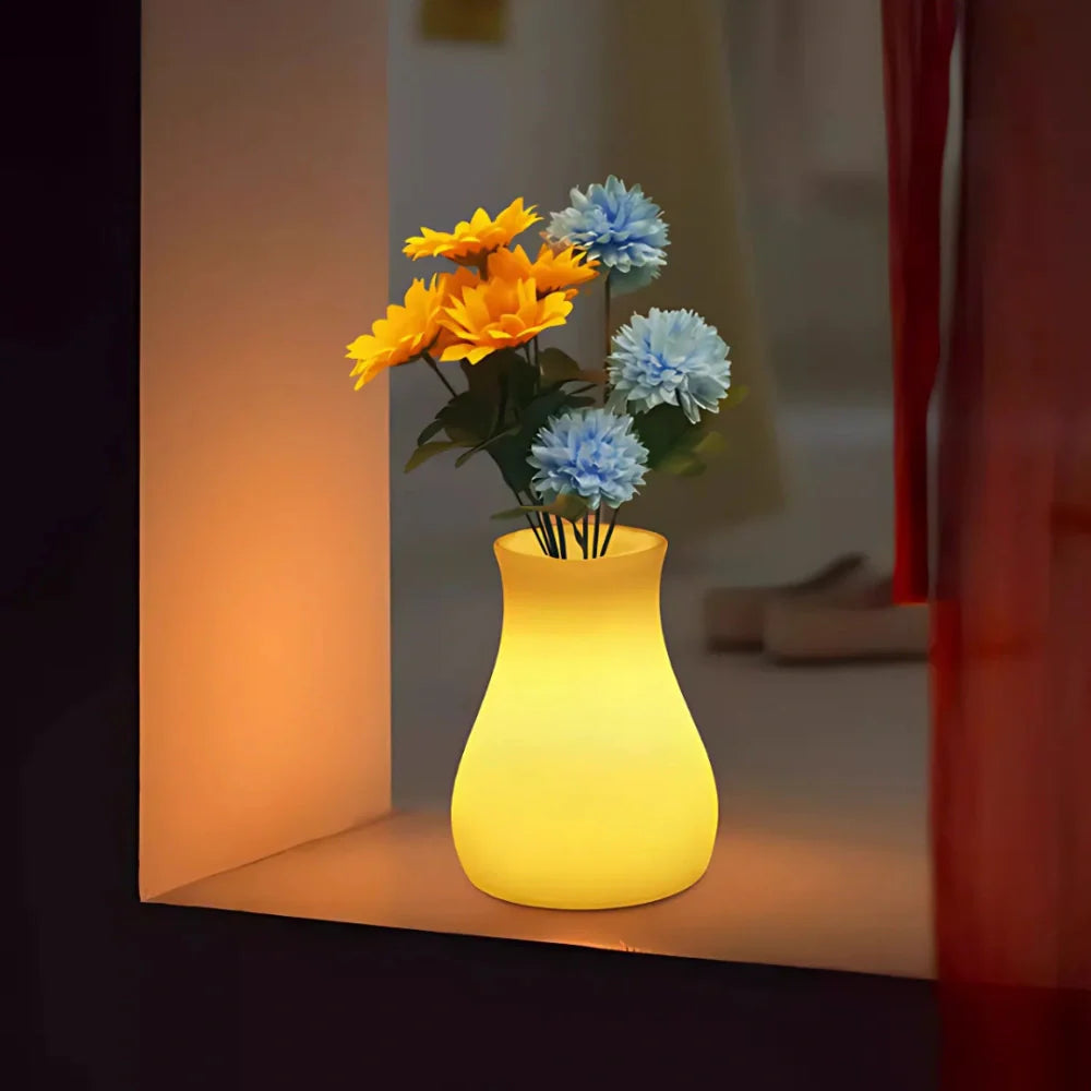 FloraGlow™ Jarrón Luminoso - Lumia Estudio