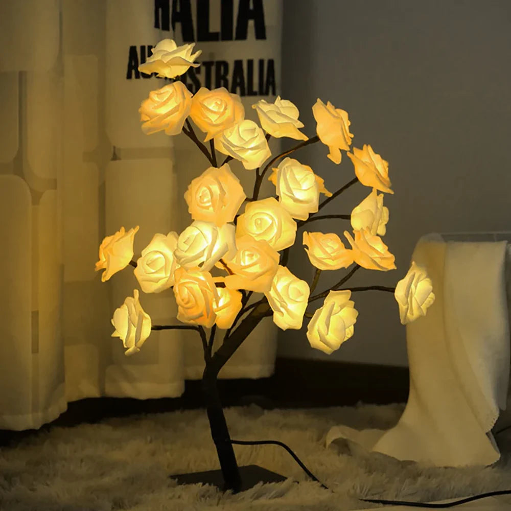 Árbol de Rosas Luminoso - Lumia Estudio