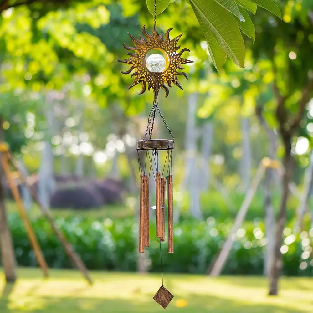WhisperGlow™ Carillón Solar - Lumia Estudio