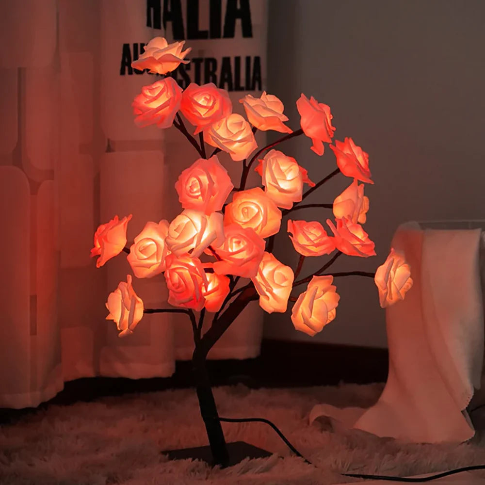 Árbol de Rosas Luminoso - Lumia Estudio