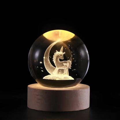 Bola de Cristal Luminosa - Lumia Estudio