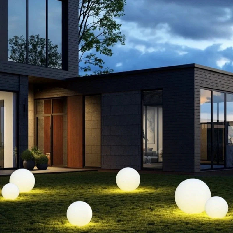 Esfera Luminosa de Jardín - Lumia Estudio