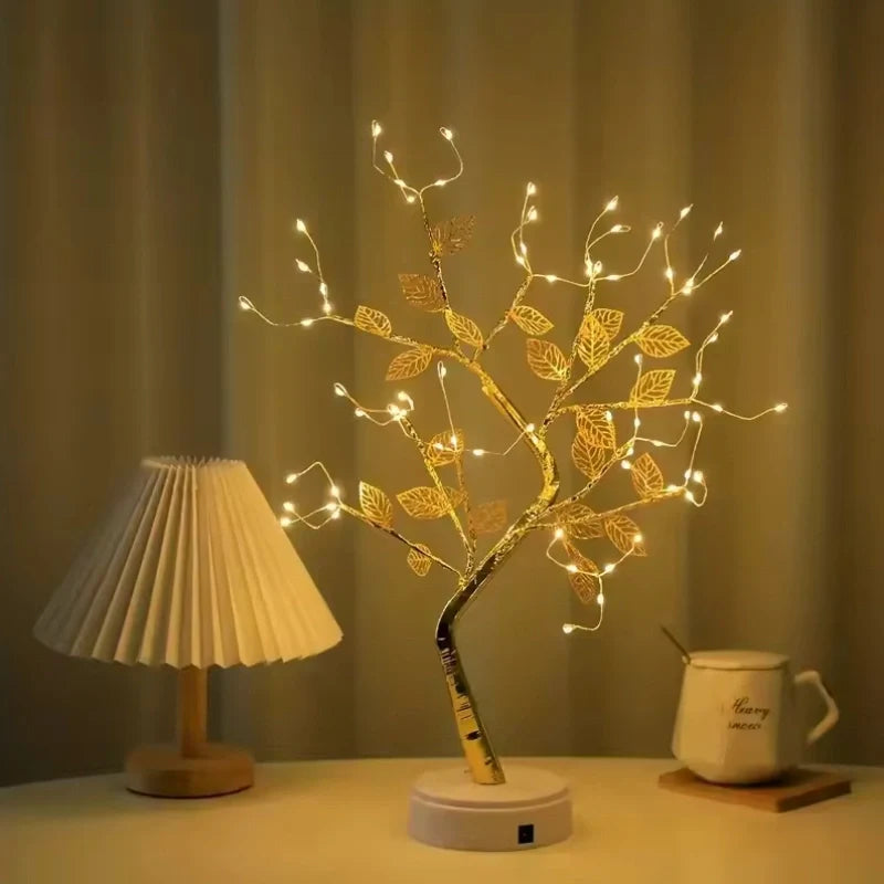Árbol de Hojas Doradas - Lumia Estudio