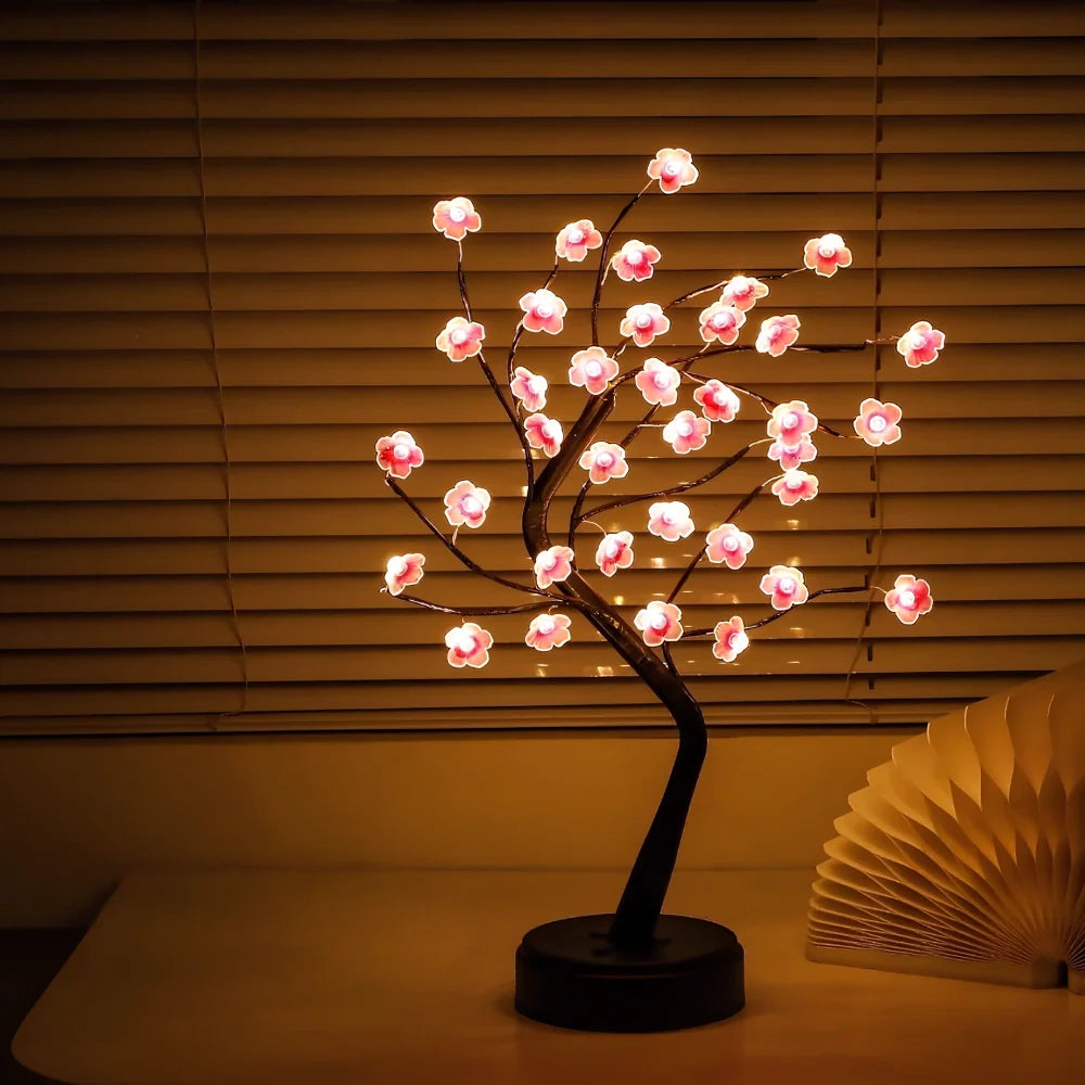 Flor de Ciruelo Luminosa - Lumia Estudio