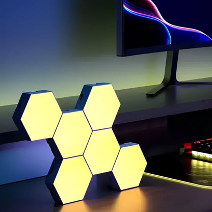 Hexaluz Panal de Abeja - Lumia Estudio