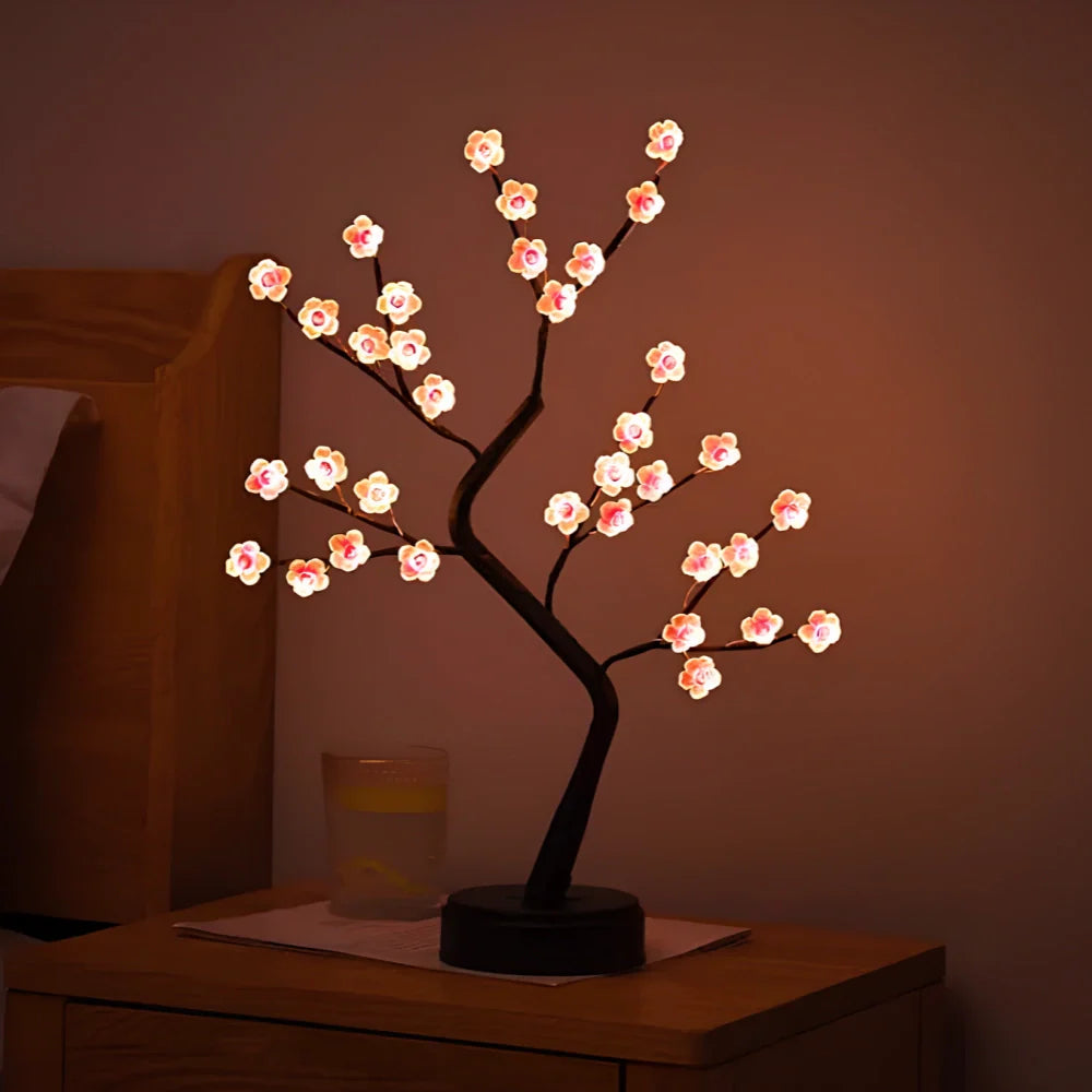 Flor de Ciruelo Luminosa - Lumia Estudio