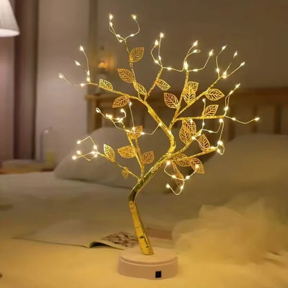 Árbol de Hojas Doradas - Lumia Estudio