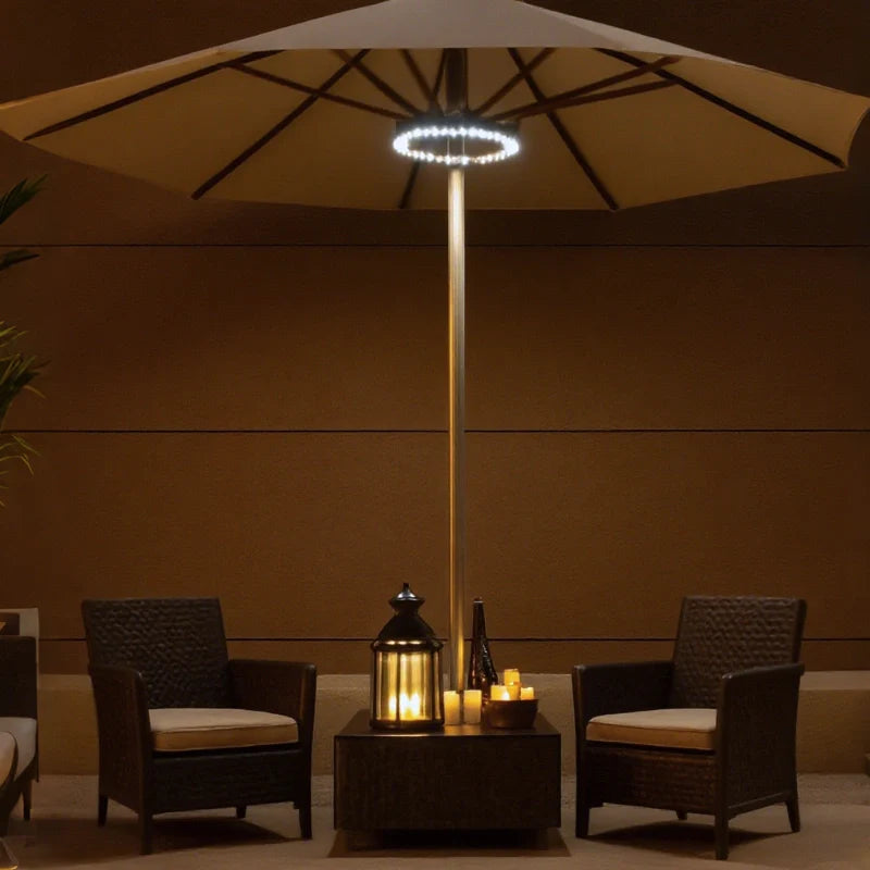 ParasolGlow™ Luz para Sombrilla de Terraza - Lumia Estudio