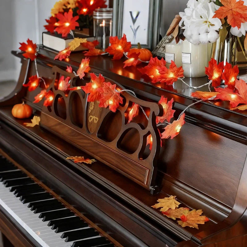 Guirnalda Botánica Luminosa - Lumia Estudio