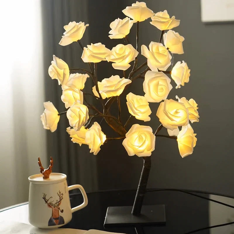 Árbol de Rosas Luminoso - Lumia Estudio