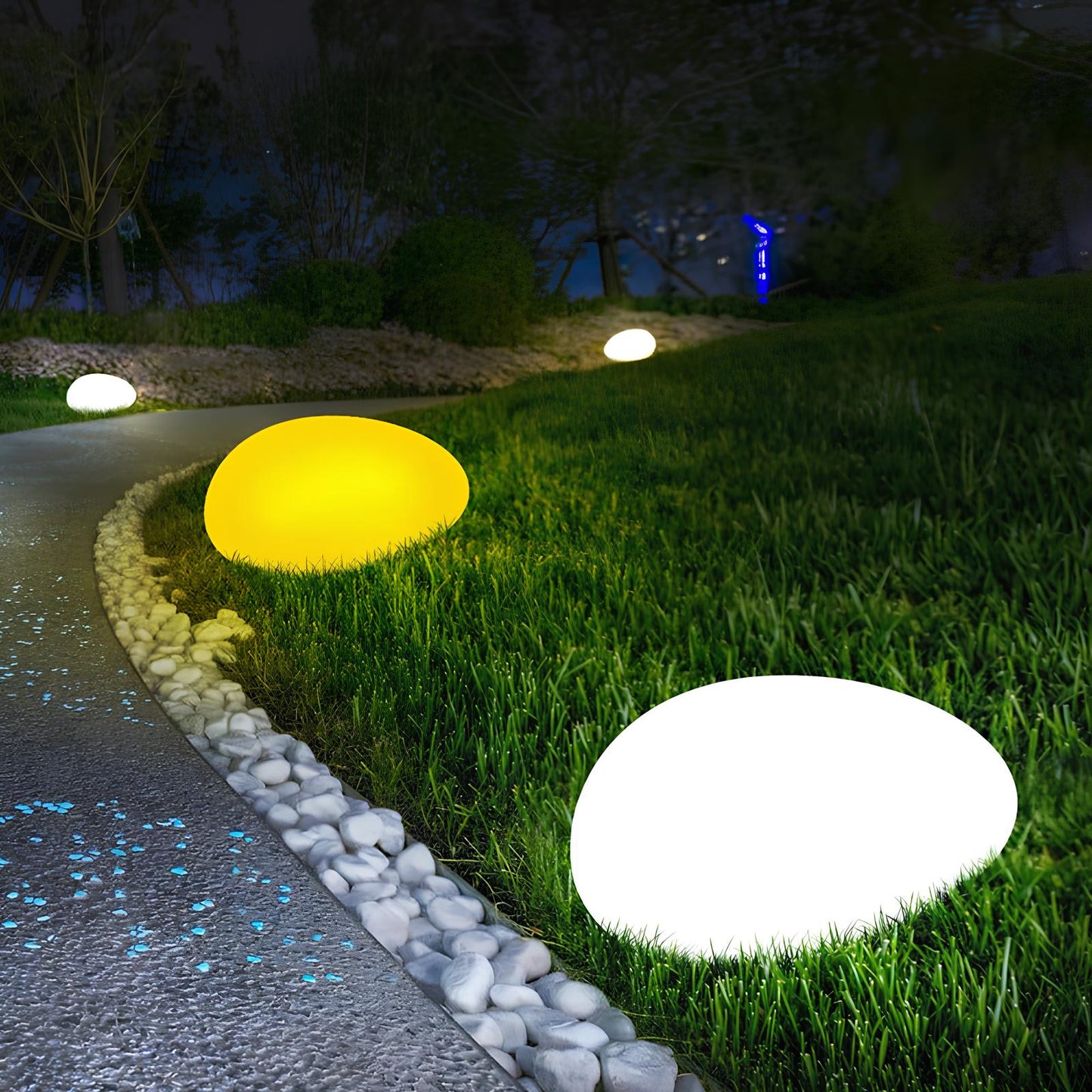 Luz de Jardín Adoquín - Lumia Estudio