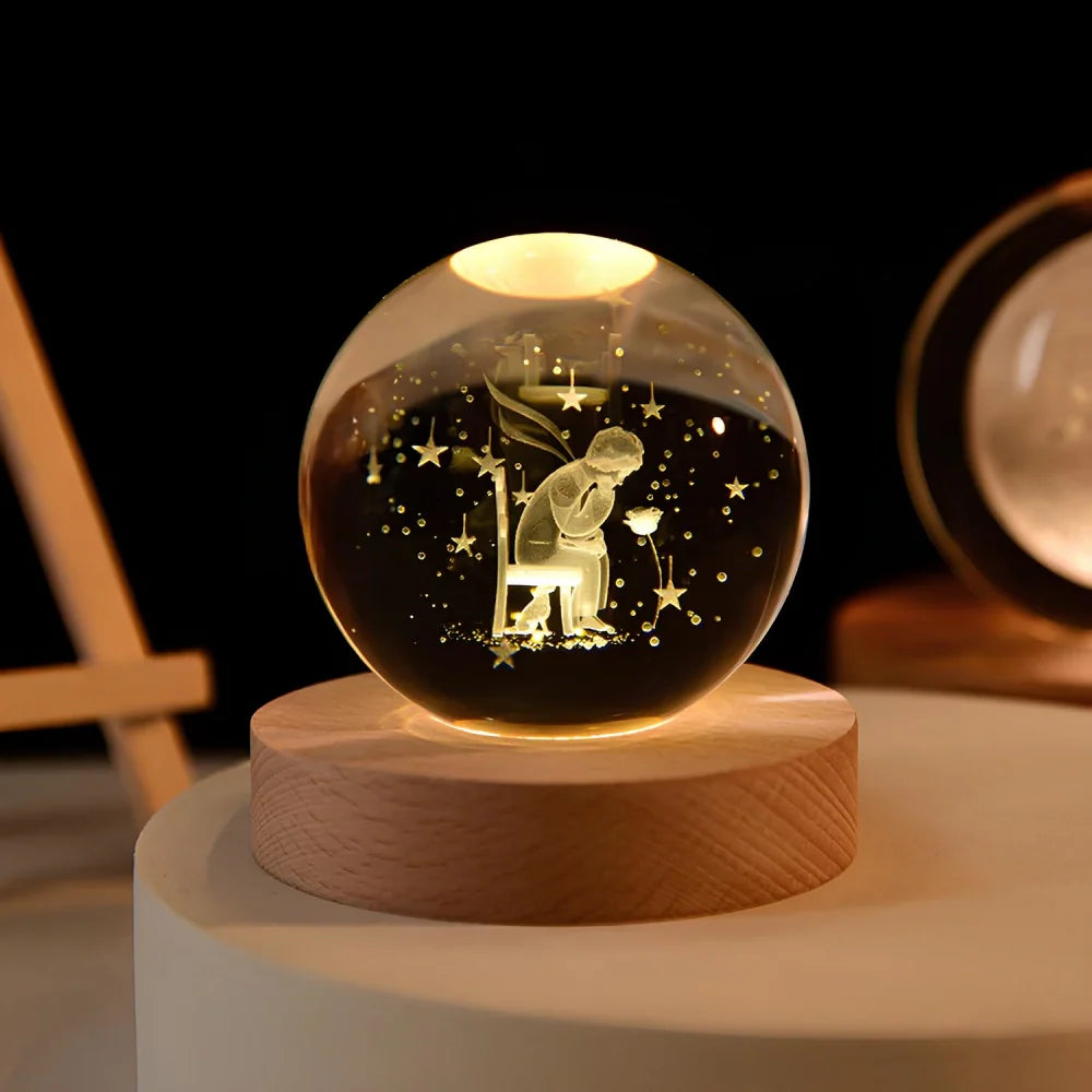 Bola de Cristal Luminosa - Lumia Estudio