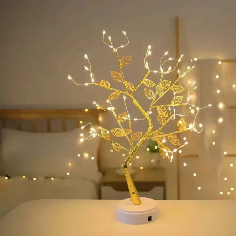 Árbol de Hojas Doradas - Lumia Estudio