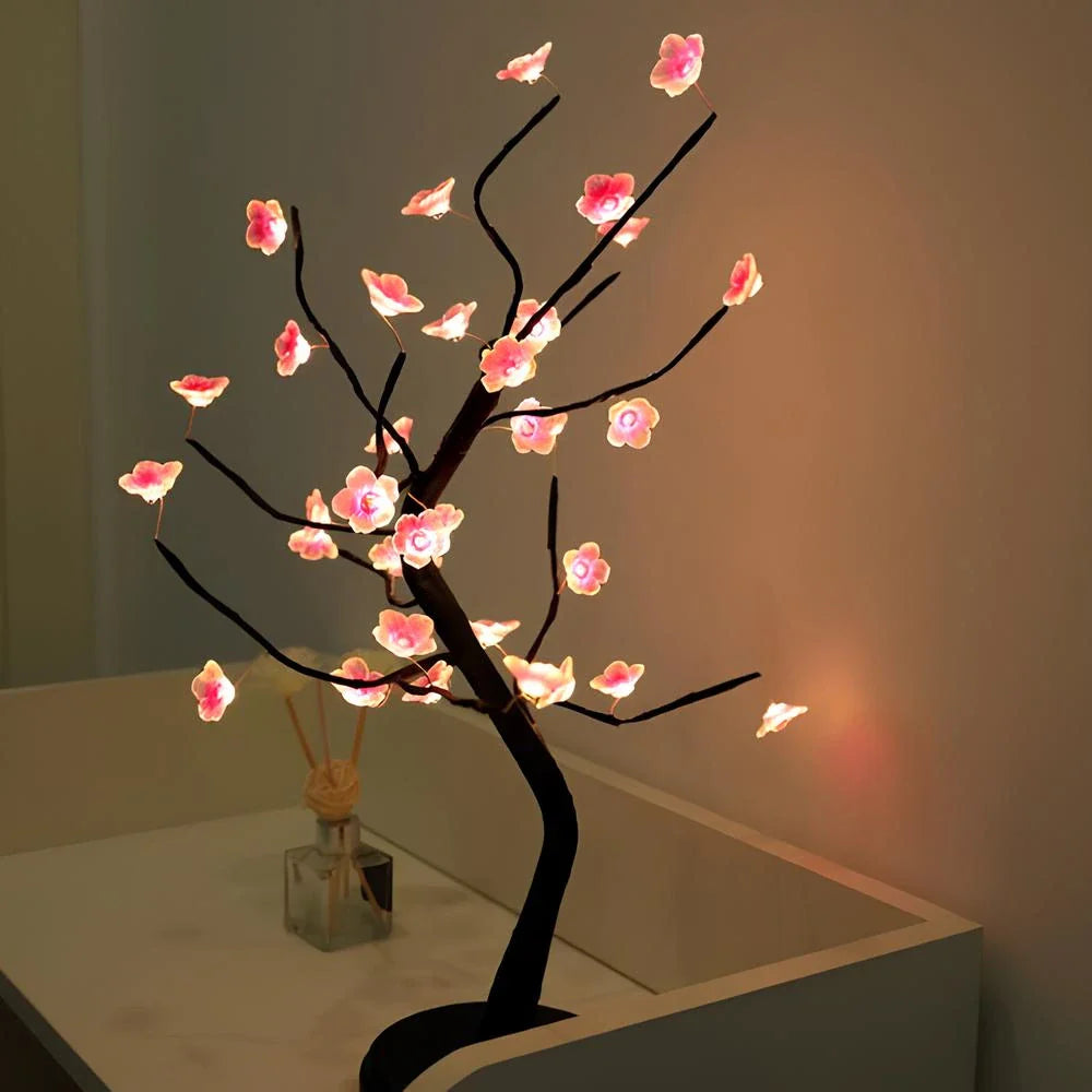 Flor de Ciruelo Luminosa - Lumia Estudio