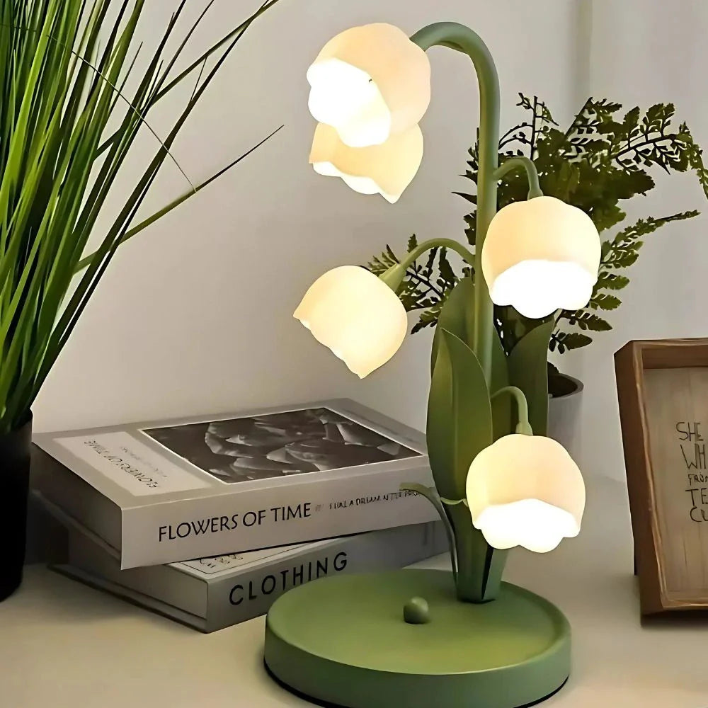 Lámpara Orquídea Campana - Lumia Estudio
