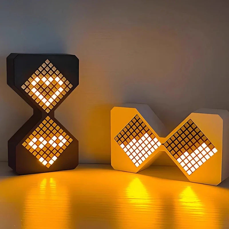ChronoPixel™ Reloj de Arena Luminoso - Lumia Estudio