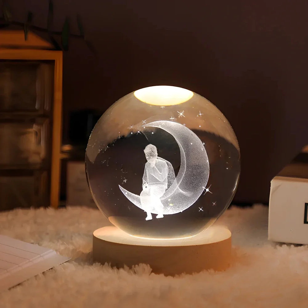 Bola de Cristal Luminosa - Lumia Estudio