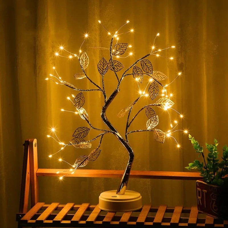 Árbol de Hojas Doradas - Lumia Estudio