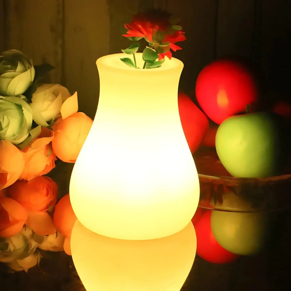 FloraGlow™ Jarrón Luminoso - Lumia Estudio