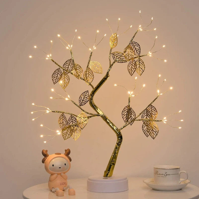 Árbol de Hojas Doradas - Lumia Estudio