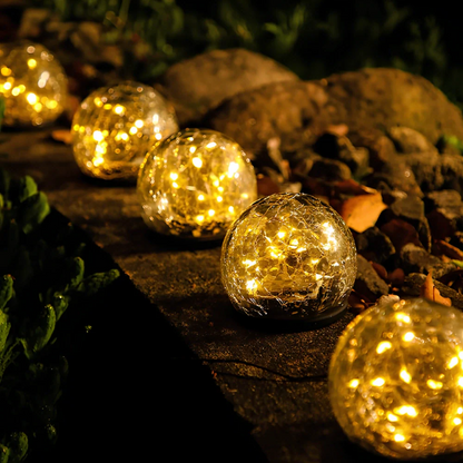 SolarGlobe™ Esfera Solar de Jardín - Lumia Estudio