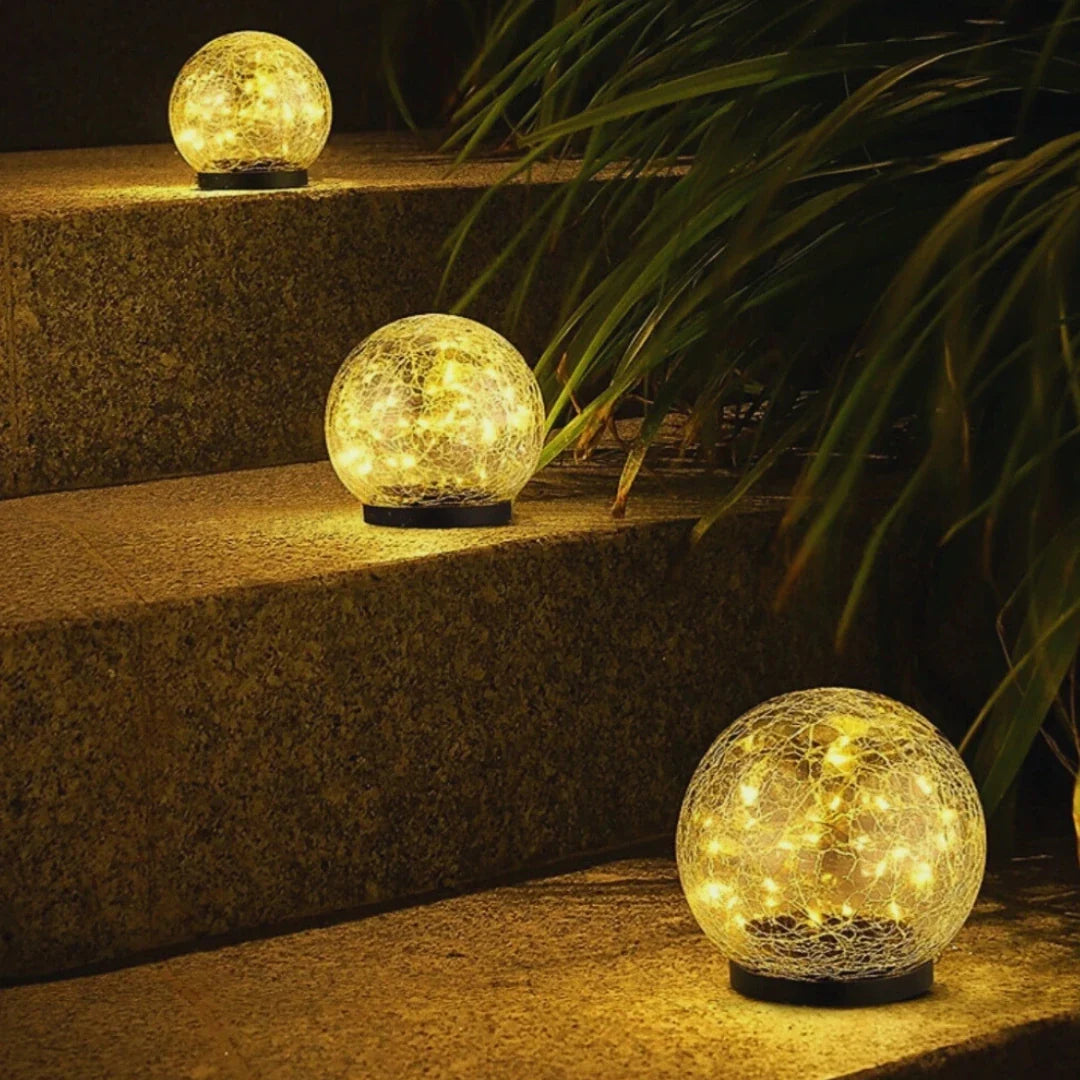 SolarGlobe™ Esfera Solar de Jardín - Lumia Estudio