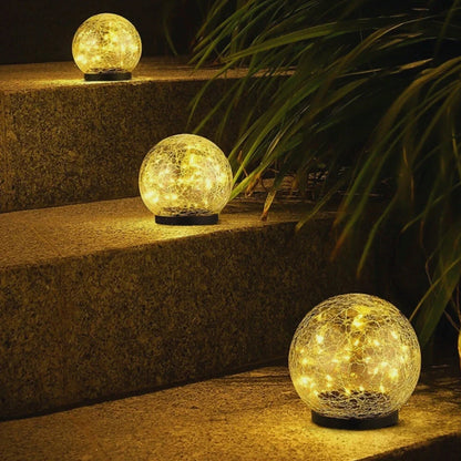 SolarGlobe™ Esfera Solar de Jardín - Lumia Estudio
