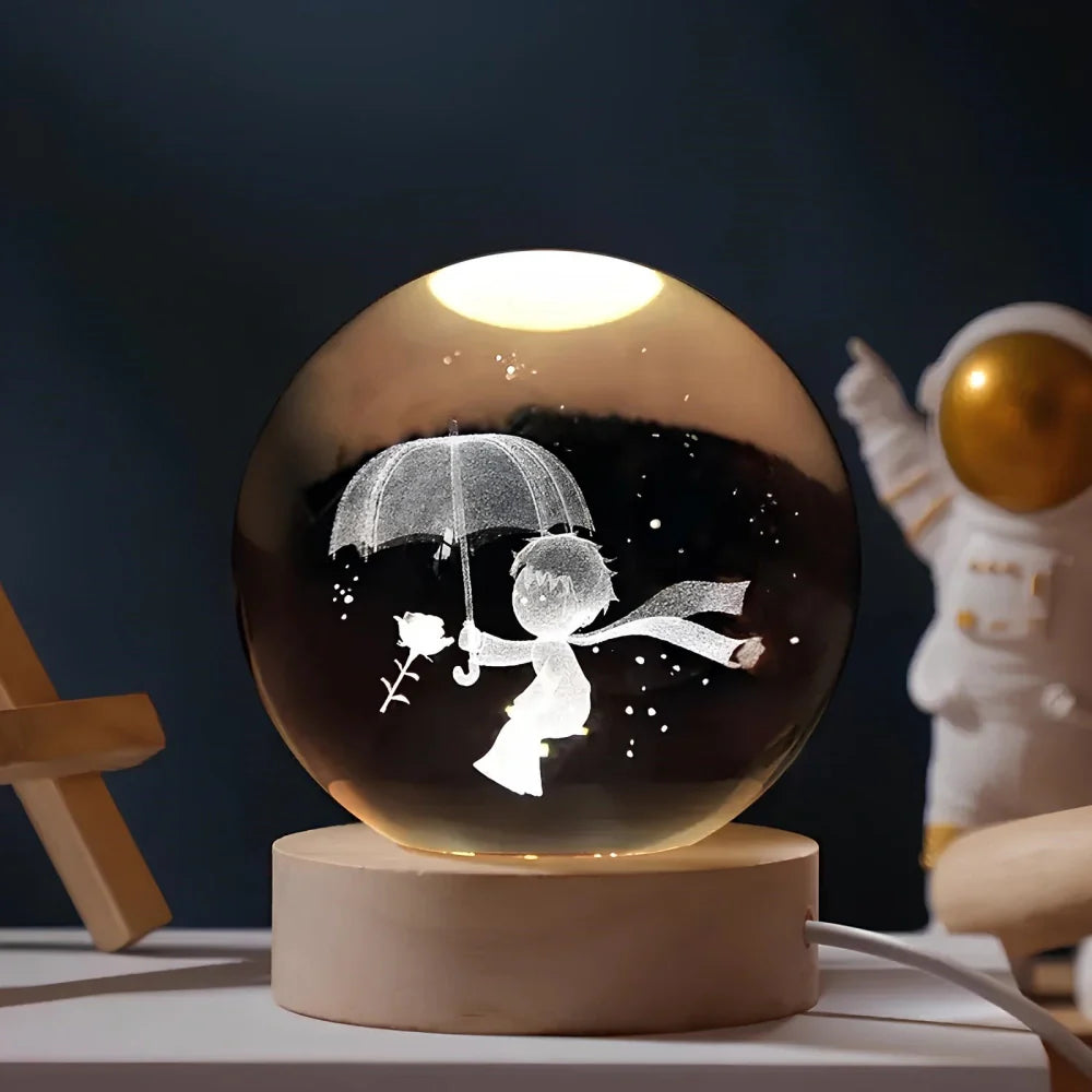 Bola de Cristal Luminosa - Lumia Estudio