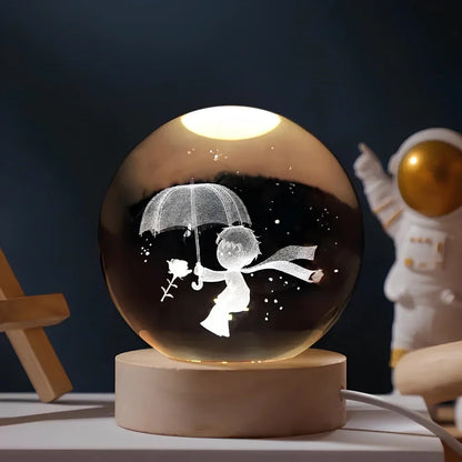 Bola de Cristal Luminosa - Lumia Estudio