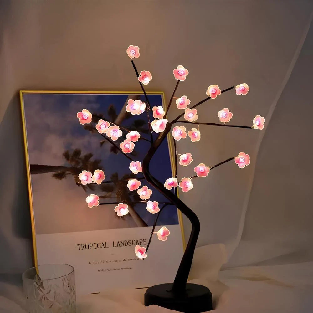 Flor de Ciruelo Luminosa - Lumia Estudio