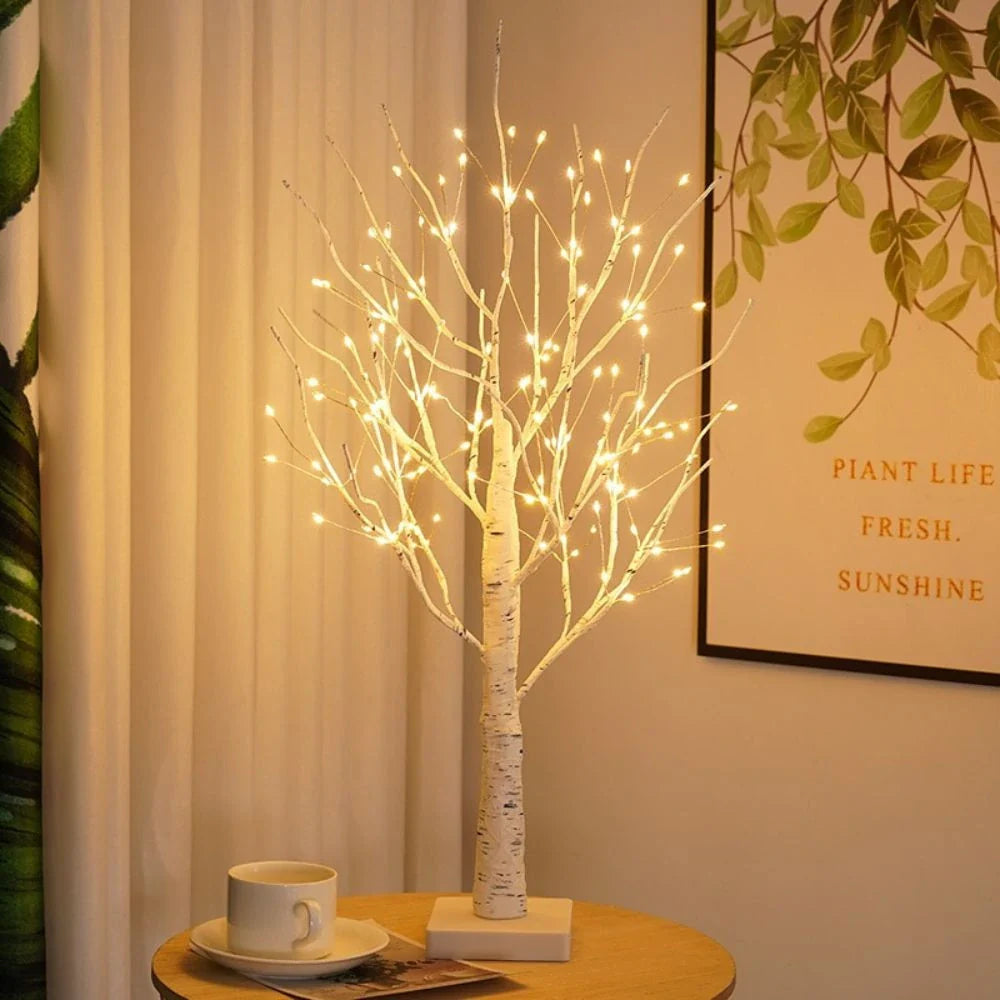 Árbol de Abedul Nórdico Luminoso - Lumia Estudio