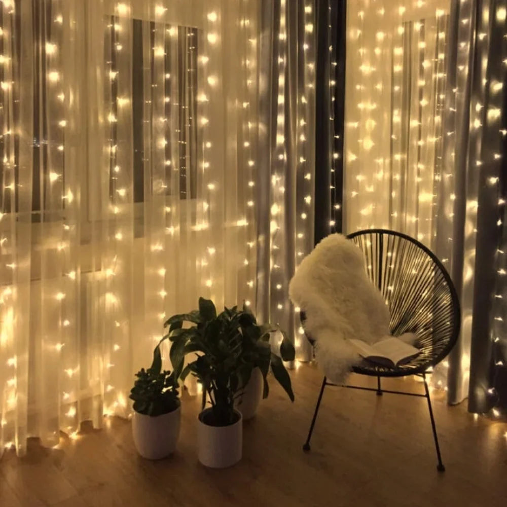 Cortina de Luces de Hadas - Lumia Estudio