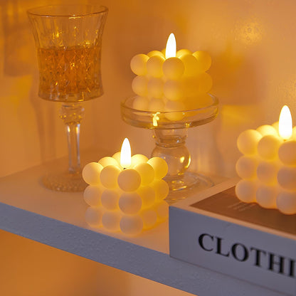 Velas Bloque Sin Llama - Lumia Estudio